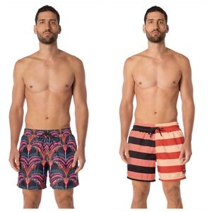 Maaji 2 Men's Trunk Bundle Size Medium NWT